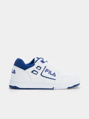 Fila Junior Pre-School Parker White/Dark Blue Sneakers 