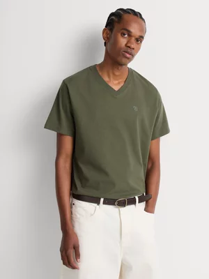 Relay Jeans Men's Regular Fit Midweight Essential Fatigue T-Shirt