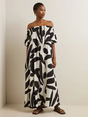 Women's Iconography Off The Shoulder Maxi Dress 