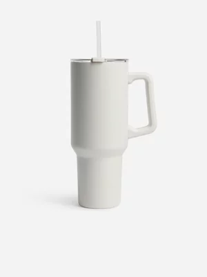 Jet Home Grey Vacuum Mug