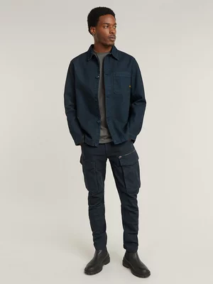 G-Star Men's Rovic Pants Zip 3D Regular Tapered Blue Pants