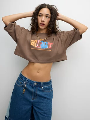 Redbat Women's RDBT Athletics Graphic Coffee T-Shirt