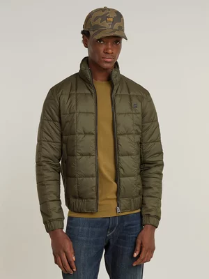 G-Star Men's Meefic Quilted Green Jacket