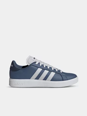 Mens adidas Grand Court Base 2.0 Blue/Grey 