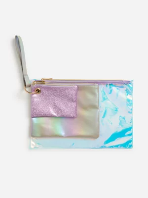 The FIX 3 Pack Holographic Pouch Set