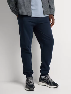 Relay Jeans Men's Core Navy Fleece Jogger