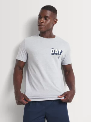 Markham Men's Crew Grey Sleepwear Top