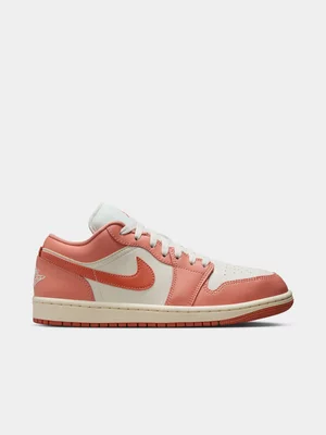 Jordan Women's 1 Low Madder Root/Sail Sneaker