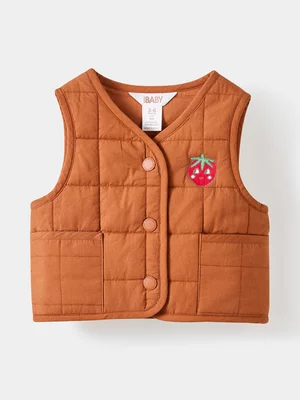 Cotton On Baby Brown Wren Vest