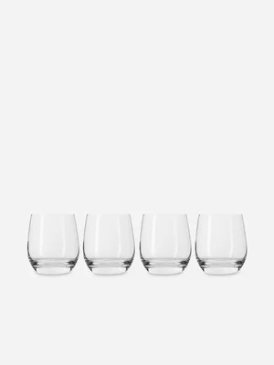 Viva Tumbler Glass Set of 4 340ml
