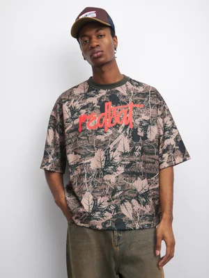 Redbat Men's Camo Mesh Boxy T-Shirt