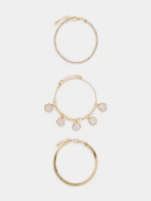 5 Leaf Clover Bracelet