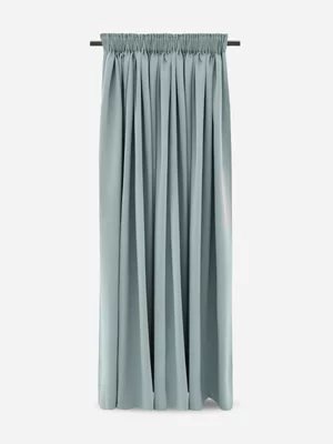 Volpes Blockout Duck Egg Taped Unlined Curtain