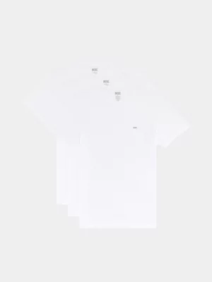 Men's Diesel White Umtee-Jake Three Pack T-Shirt
