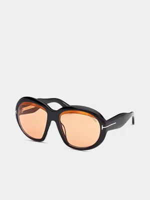 Tom Ford Black Sunglasses B102 Tf1193-01E58