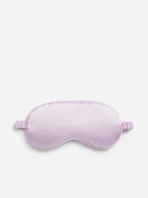 Colours Limited Lilac Satin Eye Mask