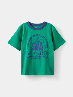 Cotton On Kids Boy Green Jonny Graphic T-shirt