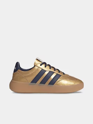 adidas Womens Barreda Decode Lux Gold/Navy Sneakers