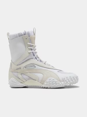 Puma Women's Mostro Mid Cream-White Sneaker