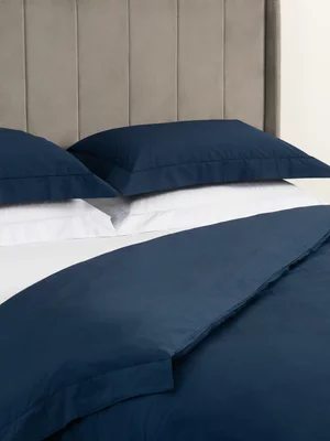 Guest House The Cool Crisp Duvet Cover Set 200 Thread Count Ink