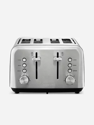 Cuisine::pro 4 Slice Toaster Stainless Steel