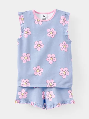 Cotton On Kids Blue Stacey Flutter Pyjama Set