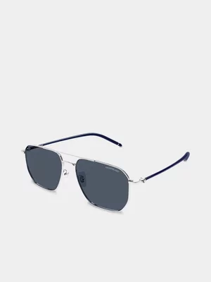 Montblanc Silver MB0367SA-004 Sunglasses - 60