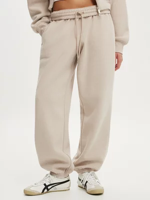 Women's Cotton On Active Beige Plush Boyfriend Jogger