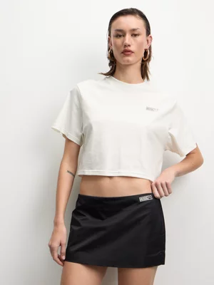 Puma x Rose Women's Slim Micro Black Mini Skirt