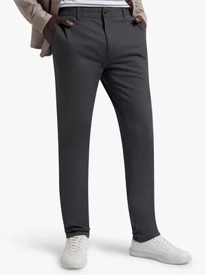 Exact Men's Charcoal Skinny Chinos