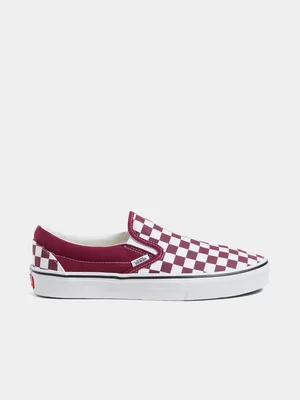 Vans Junior Classic Slip-on Burgundy Sneaker