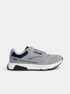 Mens Lonsdale LD220601 Grey/Blue Sneaker 