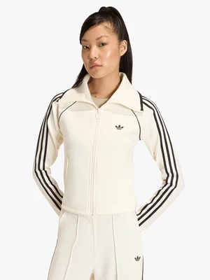 adidas Originals  Women's Slim Off White Track Top  