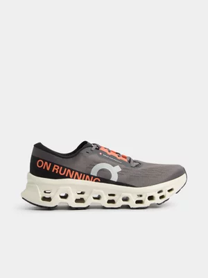 On Mens Cloudmonster 3 Eclipse/Ivory Running Shoes 