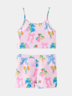Cotton On Kids Pink Tahlie Tankini Set