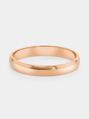 Rose Gold Plain Ring 