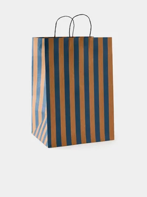 TYPO Blue & Brown Gift Bag - Large