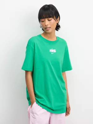 Nike Women's NSW Classic Green T-Shirt