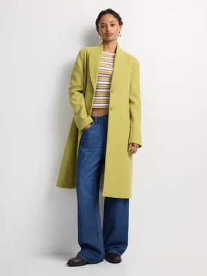 Lined Melton Coat