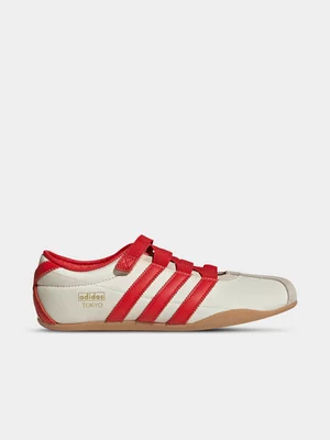 adidas Originals Women's Tokyo MJ Cream/Red Sneaker