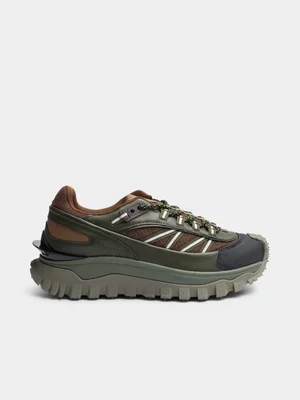 Mens Jeep Cherokee Green/Brown Hiker Sneaker