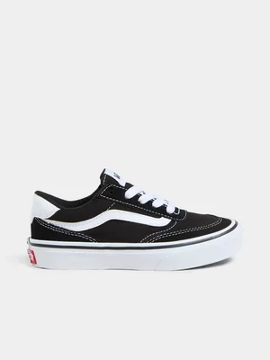 Vans Junior Grade-School Brooklyn Black/White Sneakers 