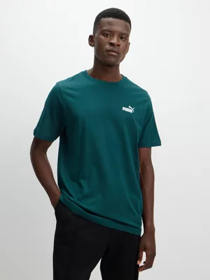 Puma Mens Graphic Execution Green Terrain Tee