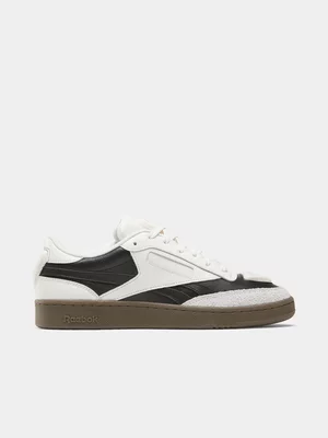 Reebok Men's Club C Revenge Cream/Black Sneaker