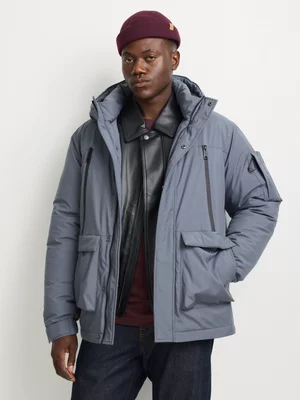 Union-DNM Men's Parka Slate Grey Jacket