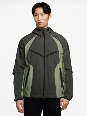 Nike Men's Dri-FIT Woven Windrunner Loose Green Jacket