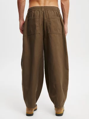 Men's Cotton On Brown Super Baggy Balloon Pants
