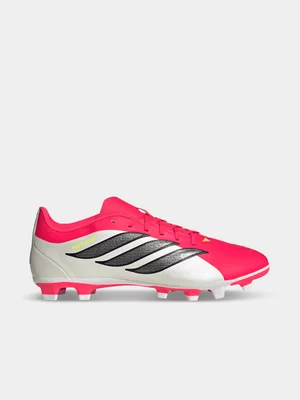 adidas Mens Predator Club FG Red/White Boots