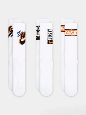 Nike Everyday Plus Crew 3-Pack Multi Socks