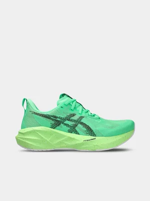 Asics Mens Novablast 5 Ekiden Vital Green/Black Running Shoes 